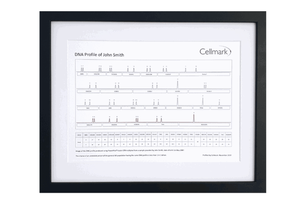 One in a billion framed example