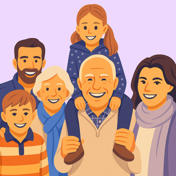 Complex multi-generational DNA relationship analysis